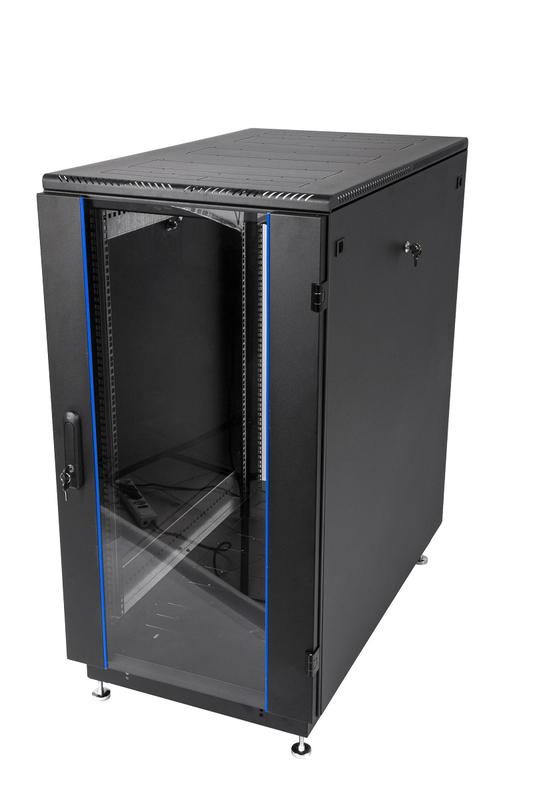 шкаф коммутационный штк-м-22.6.6-1ааа-9005 22u 600х600мм ip20 передн. двер. стеклян. задн. двер. стальн. лист 2 цмо 1439744 от BTSprom.by