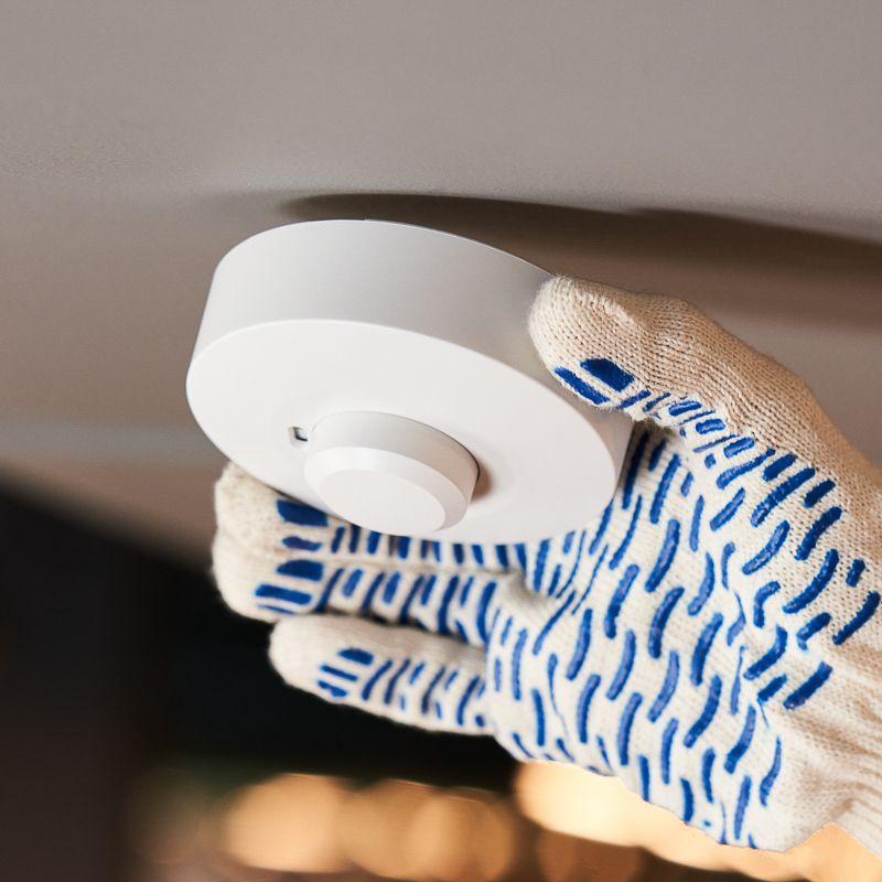  Датчик движения потолочный микроволновый ДДПМ 01 120/360град. 1200Вт 10-2000Лк 3-10м 10-900сек 5.8ГГц Rexant 11-9216 фото в каталоге от BTSprom.by