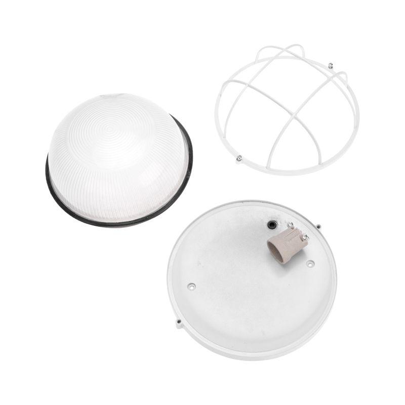  Светильник ЖКХ-03 под лампу круг 250х105мм IP65 Rexant 621-1129 фото в каталоге от BTSprom.by