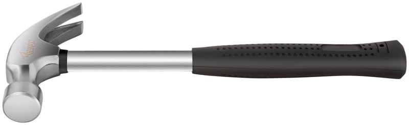  Молоток-гвоздодер 27мм 450г метал. ручка; резинов. рукоятка КУРС 44613 фото в каталоге от BTSprom.by