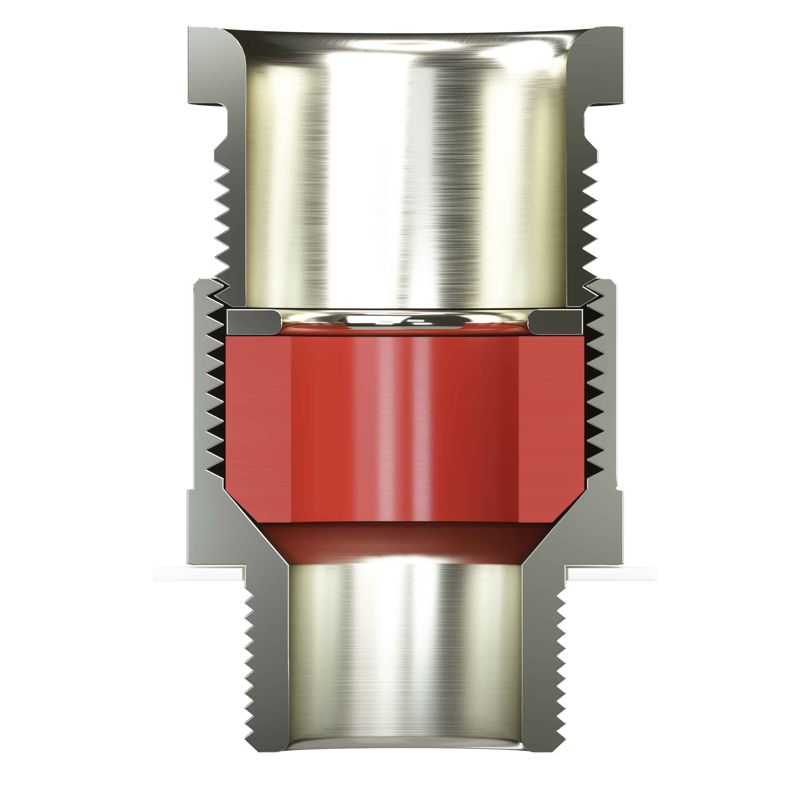 Ввод кабельный серии КН для небронир. кабеля М90х2 d70.8-79мм никелированная латунь IP66/IP68 DKC KH91MHK фото в каталоге от BTSprom.by