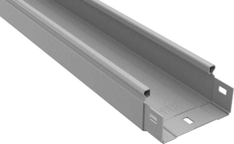 Лоток листовой неперфорир. 100х50 L3000 сталь 0.7мм крашен. IEK CLNK10-050-100-3 от BTSprom.by