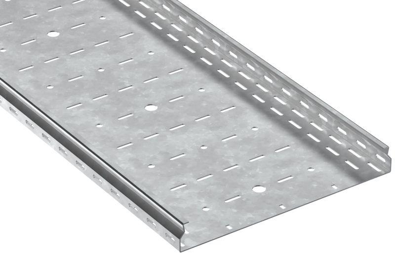 Лоток листовой перфорир. 50х400 L3000 сталь 1.5мм HDZ ESCA 7 IEK CLP10-050-400-150-3-M-HDZ от BTSprom.by