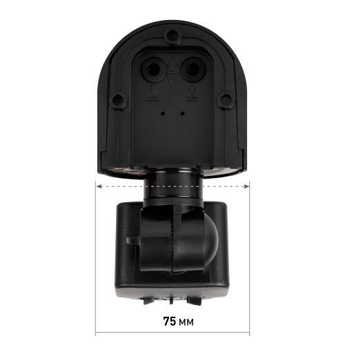  Датчик движения инфракрасн. настен. MD 04 1200Вт 180град. IP44 черн. Эра Б0067001 фото в каталоге от BTSprom.by