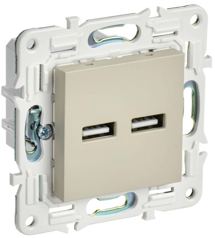 розетка usb a+a 3.1а skandy sk-r15b беж. iek sk-u21-d31-k10 от BTSprom.by