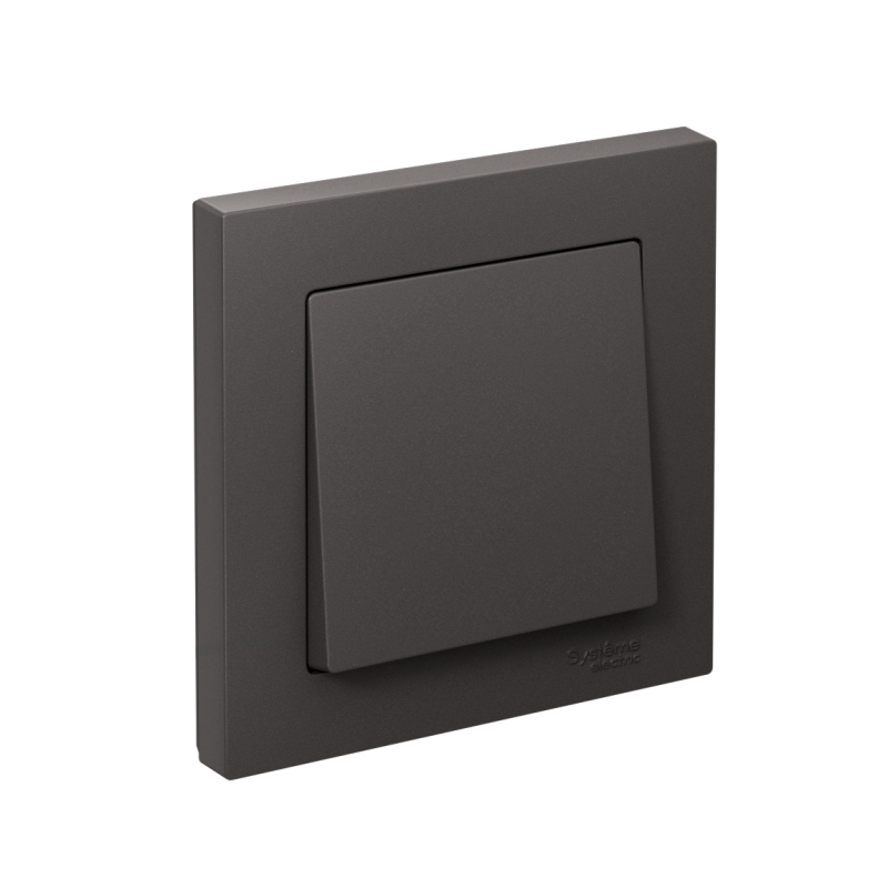 выключатель 1-кл. atlasdesign сх.1 10ах в сборе базальт se atn001412 от BTSprom.by