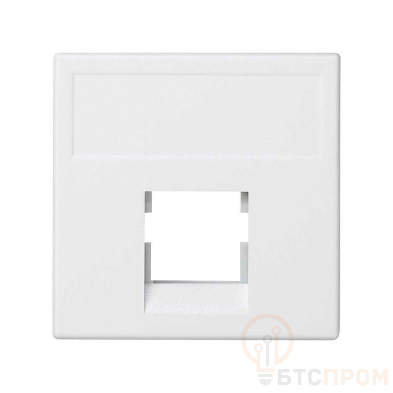 Адаптер на 1 RJ45 коннектор SimonConnect AMP (S110; SL110; SLt) Brand-RexRIT 45х45мм бел. K076-9 фото в каталоге от BTSprom.by  Адаптер на 1 RJ45 коннектор SimonConnect AMP (S110; SL110; SLt) Brand-RexRIT 45х45мм бел. K076-9 фото в каталоге от BTSprom.by