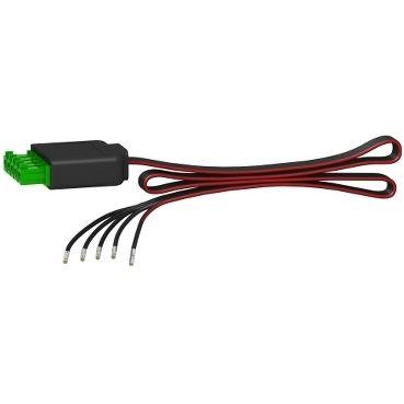  Кабель универсальный Acti9 Smartlink с одним разъемом: 6 длинных 870 мм SchE A9XCAU06 фото в каталоге от BTSprom.by