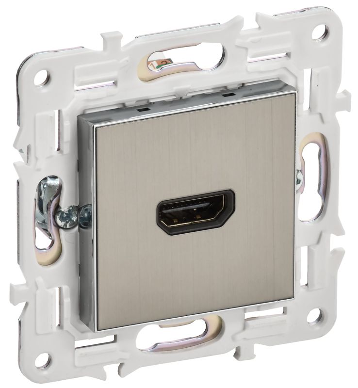 розетка hdmi skandy sk-h01n никель iek sk-h10-k50 от BTSprom.by