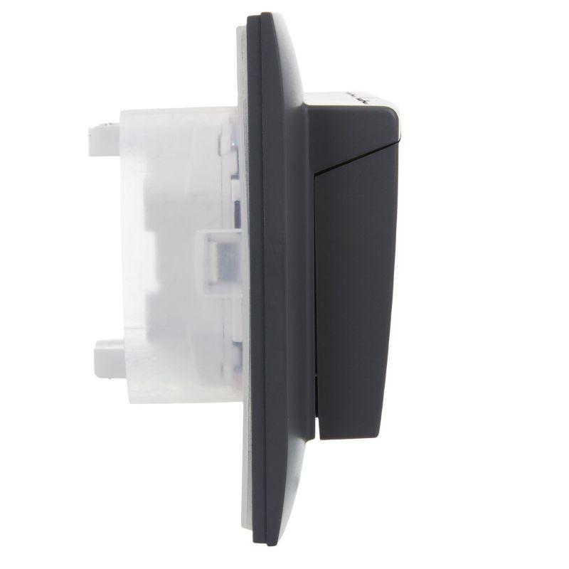  Розетка 2-м SKANDY 16А IP44 с крышкой в сборе SK-R12T титан IEK SK-R26-16-44-K48-F фото в каталоге от BTSprom.by