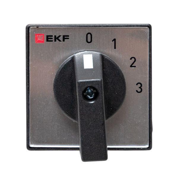  Переключатель кулачковый ПК-1-102 2п 25А "0-1-2-3" EKF pk-1-102-25 фото в каталоге от BTSprom.by