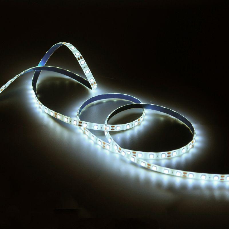  Лента светодиодная Basic 5050/60-SMD 10Вт/м 3000К тепл. бел. IP65 700лм/м 12В 10мм (уп.3м) GAUSS BT050 фото в каталоге от BTSprom.by