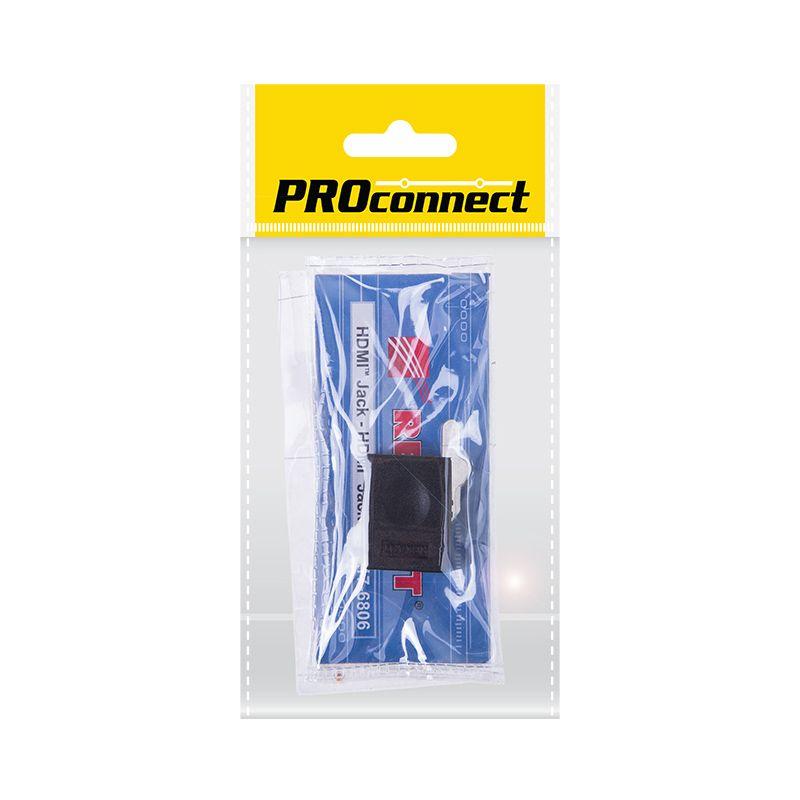 переходник гнездо hdmi - гнездо hdmi gold (инд. упак.) proconnect 17-6806-7 от BTSprom.by