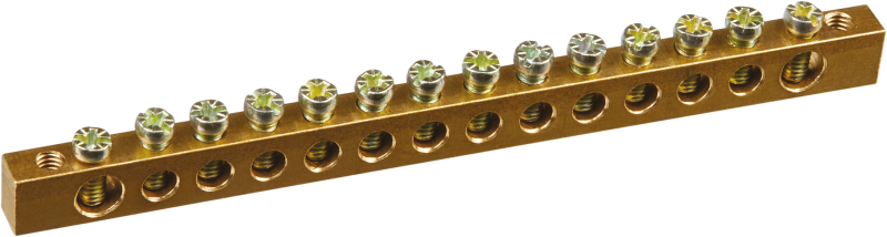 шина нулевая 90 711 obb-69-14-2 стандартная (без изоляторов) онлайт 90711 от BTSprom.by