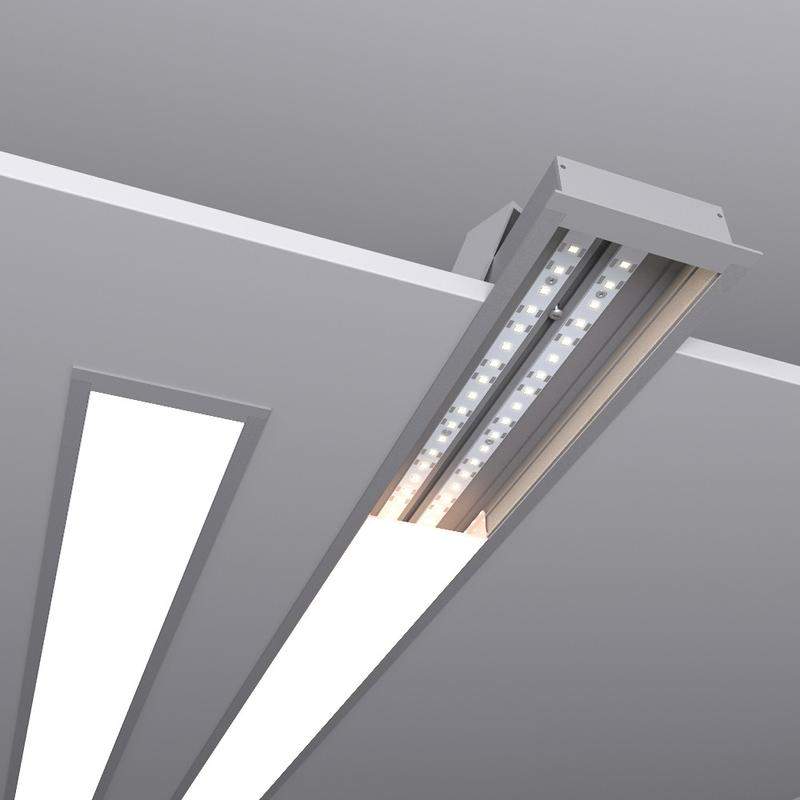 светильник светодиодный rve-pls8535-510-v 26вт 4000к 510х85х35мм встраив. анодир. rvelektro rve00000670 от BTSprom.by