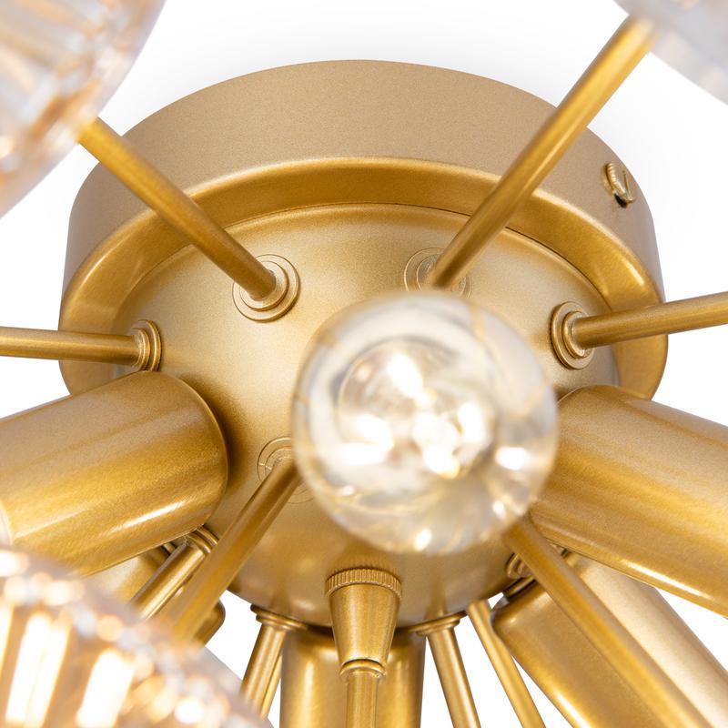  Светильник Brillia 60Вт E14х6 IP20 потолочн. Freya FR5274CL-06G фото в каталоге от BTSprom.by