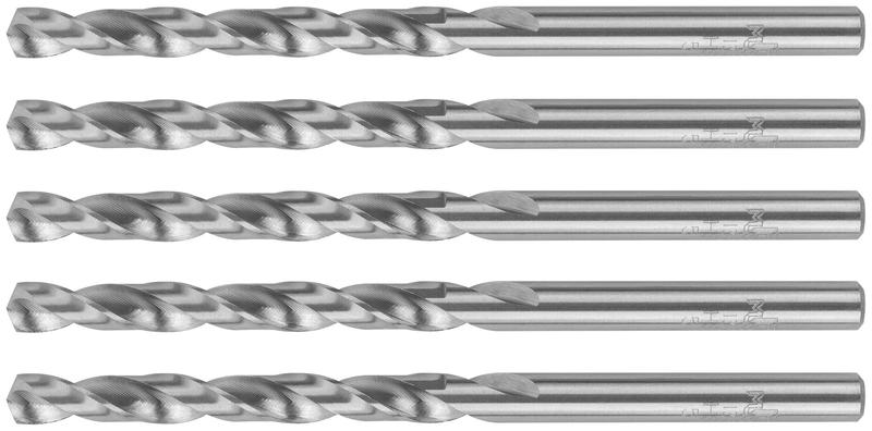  Сверло по металлу HSS шлифованные угол заточки 135град. 5.5х93мм (уп.5шт) MOS 35696М фото в каталоге от BTSprom.by