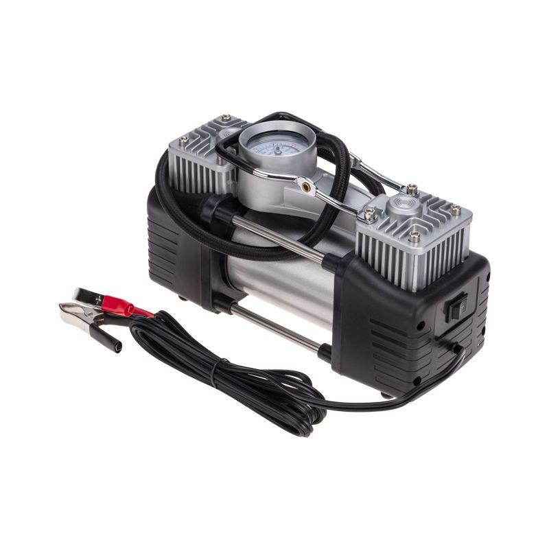  Компрессор автомобильный усиленный двухпоршневой (60л/мин 10 АТМ) Rexant 80-0521 фото в каталоге от BTSprom.by