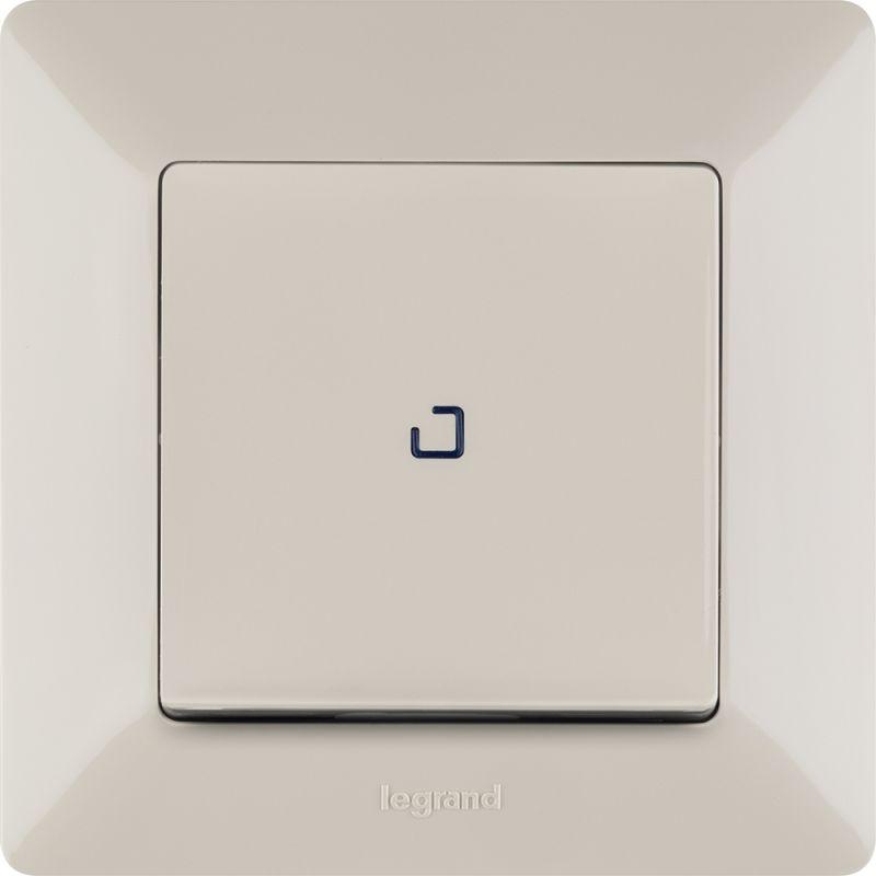  Выключатель 1-кл. СП Valena Life 10А IP20 250В 10AX с подсветкой с лицев. панелью механизм сл. кость Leg 752510 фото в каталоге от BTSprom.by