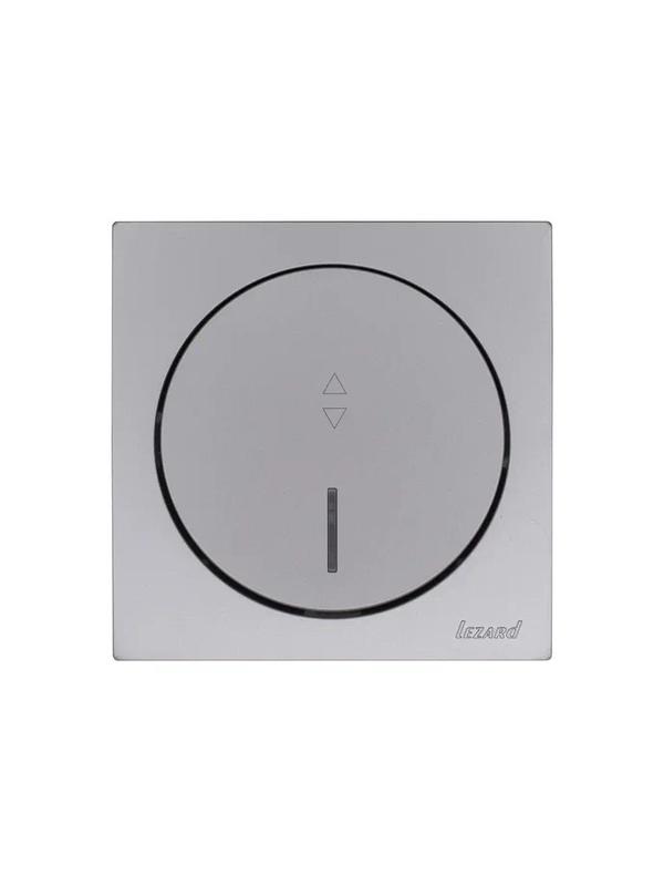  Выключатель проходной 1-кл. СП OSEN 10А IP20 с подсветкой механизм сер. матов. LEZARD 743-7488-114 фото в каталоге от BTSprom.by