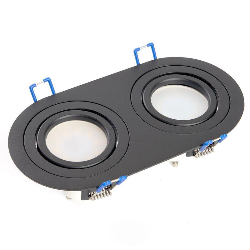 светильник потолочный встраиваемый mr16 g5.3 черн. dl2812 feron 48459 от BTSprom.by