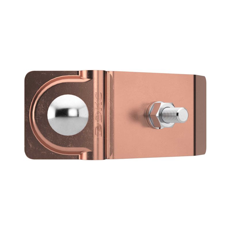  Держатель прутка на водостоке с болтом медь DKC ND2308CU фото в каталоге от BTSprom.by