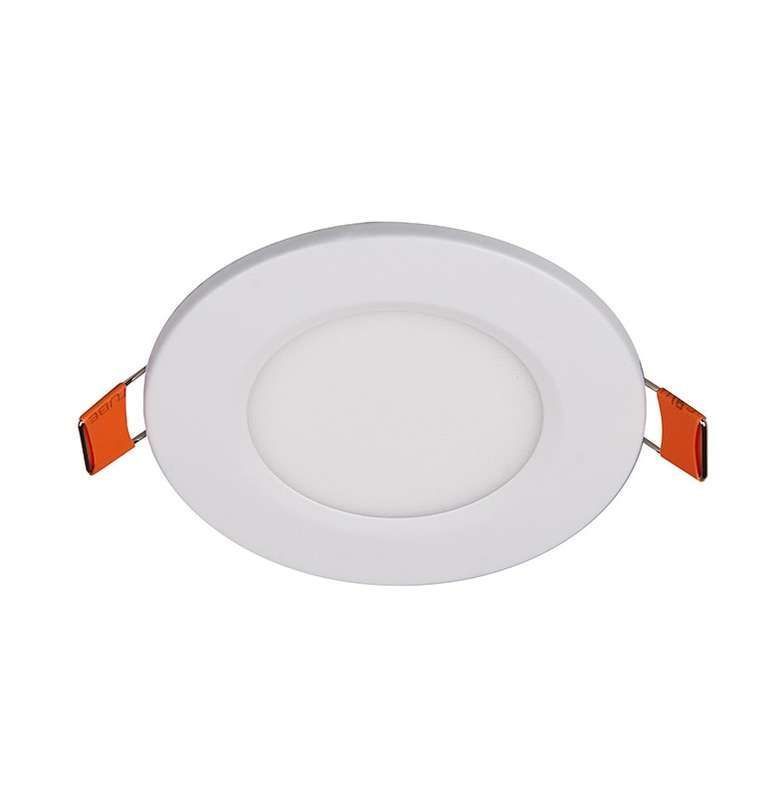 светильник светодиодный ppl-r wh 3вт 6500к ip40 d90мм дво встраив. ультратонкий кругл. jazzway 5008441a от BTSprom.by