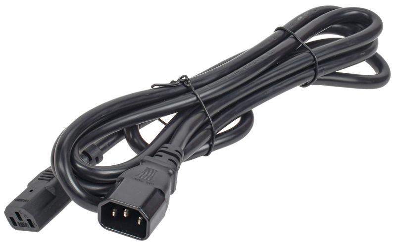 кабель электропитания pdu 3х1.5 3м с разъемами с13-c14 itk pc-c13c14-3m от BTSprom.by
