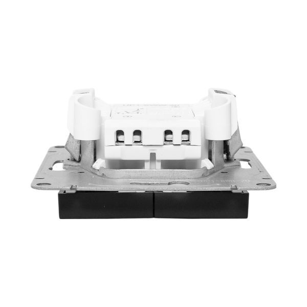  Выключатель 2-кл. СП Эпика механизм черн. EKF UP1-SWB-20 фото в каталоге от BTSprom.by