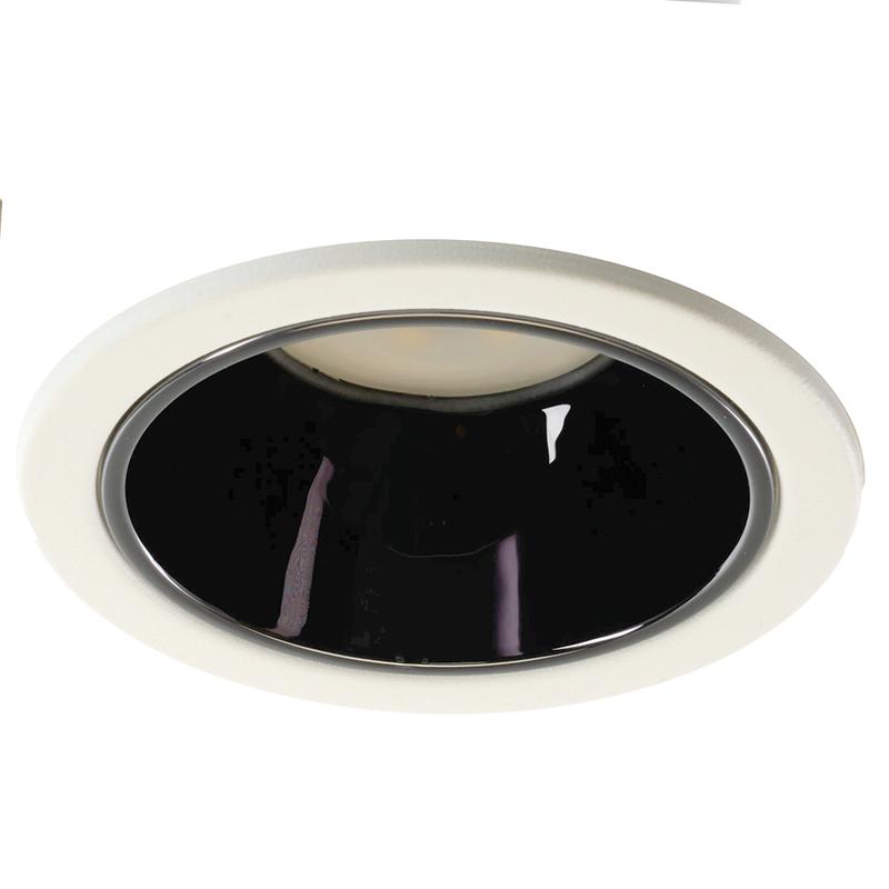 светильник потолочный встраиваемый mr16 g5.3 бел. + черн. хром dl3102 feron 51399 от BTSprom.by