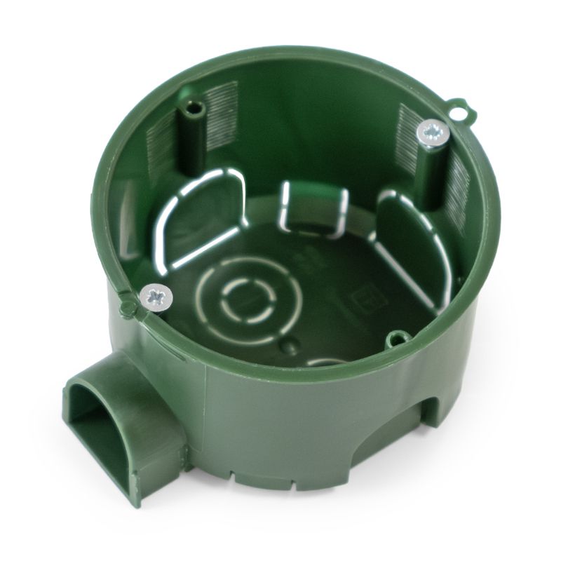 коробка установочная 68х45 безгалогенная (hf) с саморезами промрукав 80-0560с от BTSprom.by