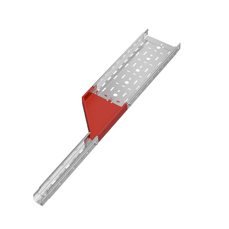 Переходник для лотка левый 50х50-200 сталь 1мм "ПЛЮС" PDplus50-50-200-L КМ PL0693 фото в каталоге от BTSprom.by