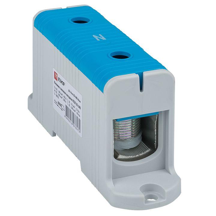 клемма силовая вводная ксв 35-240кв.мм син. ekf plc-kvs-35-240-blue от BTSprom.by
