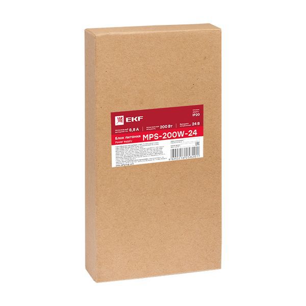  Блок питания 24В MPS-200W-24 PROxima EKF mps-200w-24 фото в каталоге от BTSprom.by