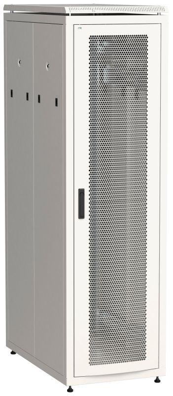 шкаф сетевой linea n 19дюйм 33u 600х1000мм перфорир. передн. дверь сер. itk ln35-33u61-p от BTSprom.by
