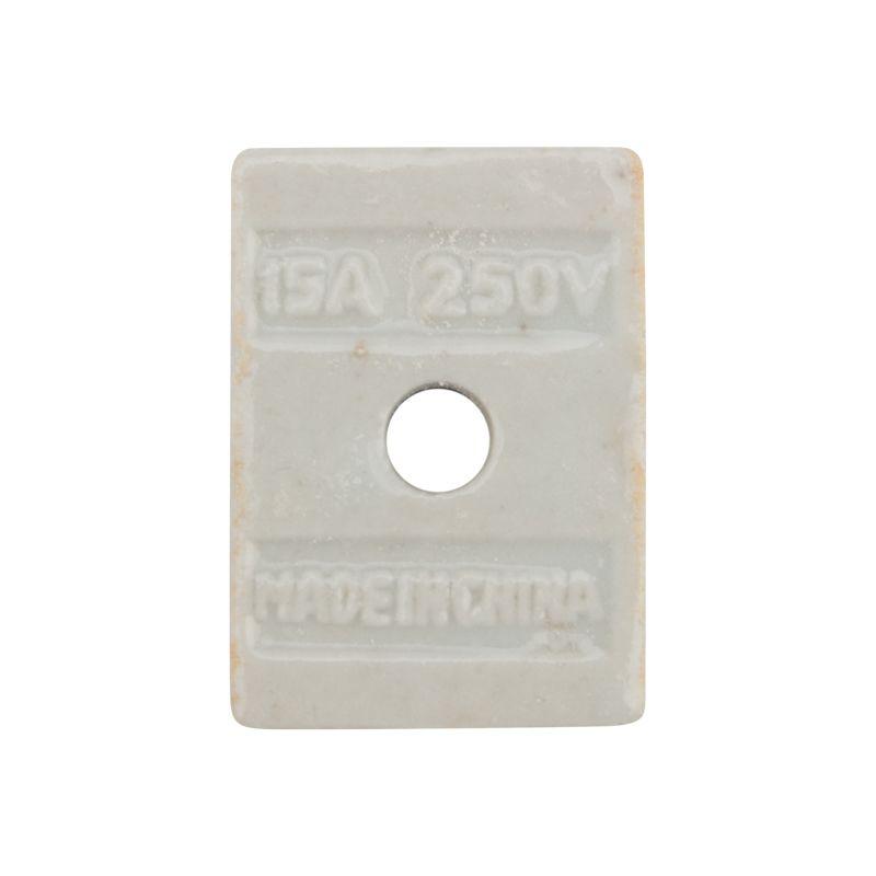  Клемма керамическая винтовая 10кв.мм 2 пары контактов с крепежным отверстием (уп.100шт) Rexant 07-6222 фото в каталоге от BTSprom.by