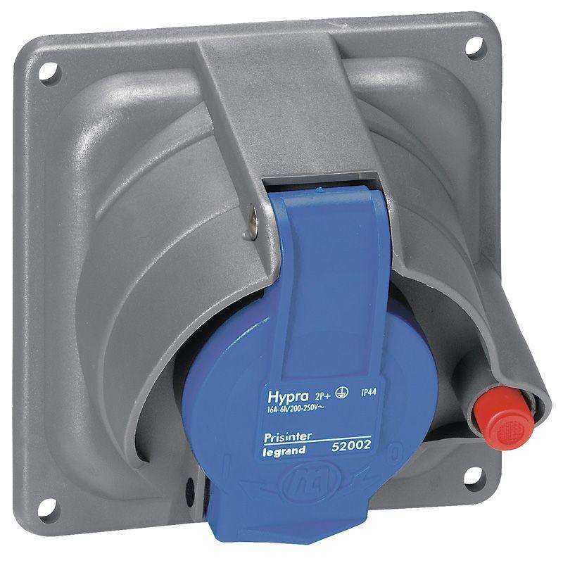 розетка встраиваемая hypra 16а 230в 3к+н+з ip44 leg 052004 от BTSprom.by
