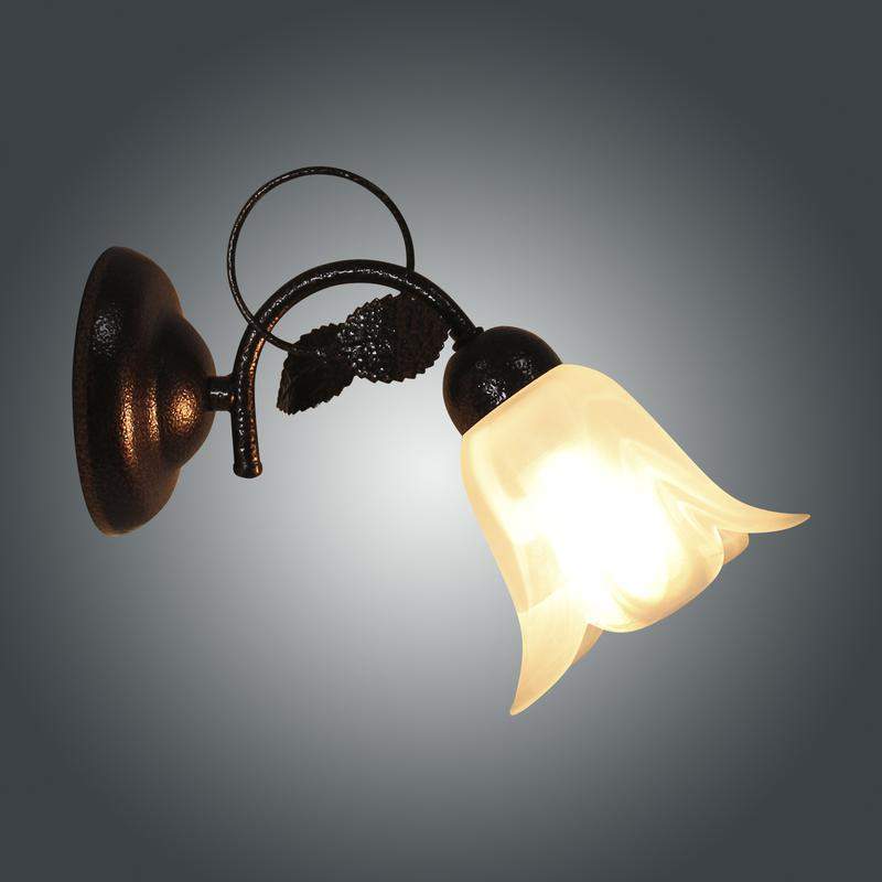 светильник "мотив" 511 (плафон ландыш) нбб 01-60-125 е14 [им] настен. медь ант элетех 1005405114 от BTSprom.by