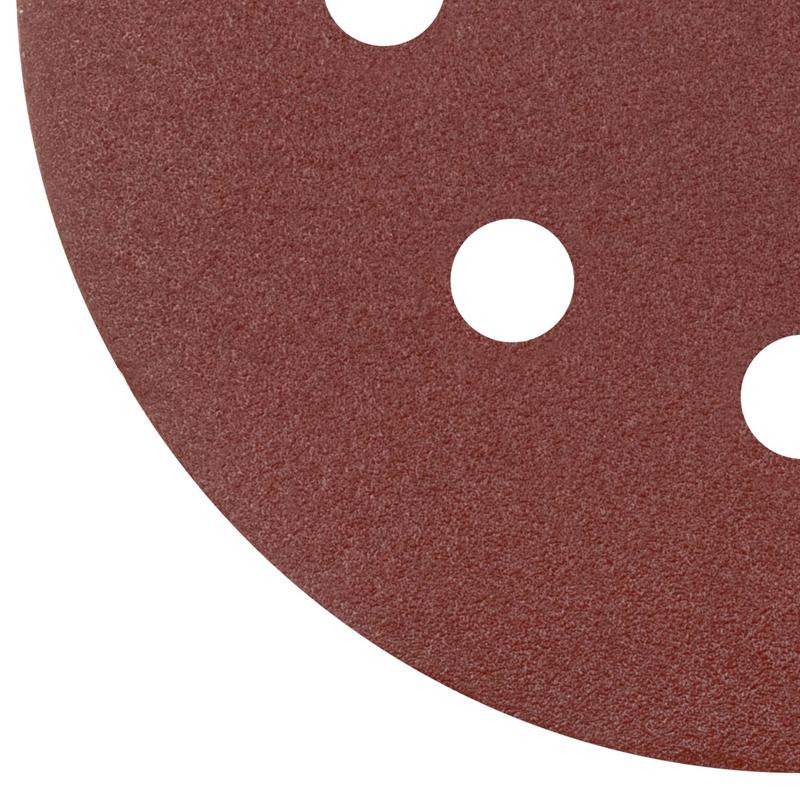  Круг шлифовальный с отверст. (липучка) 125мм Р 120 алюм./оксидный (уп.5шт) КУРС 39786 фото в каталоге от BTSprom.by