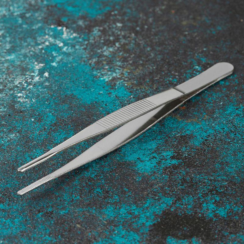  Пинцет прямой рифленый 160мм (блист.) Rexant 12-0366 фото в каталоге от BTSprom.by