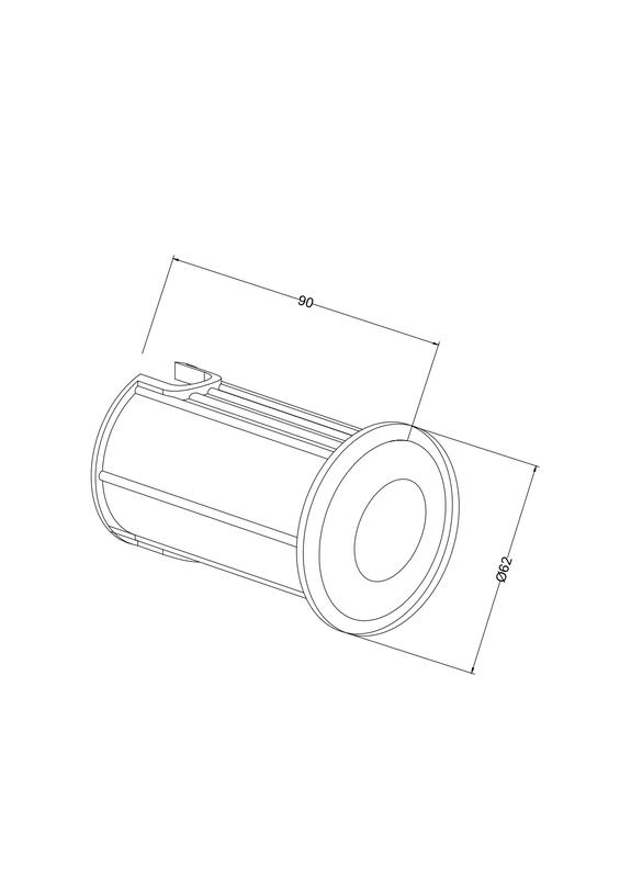  Светильник Flash 1Вт 3000К IP67 встраив. Maytoni O044DL-L1S3K3 фото в каталоге от BTSprom.by