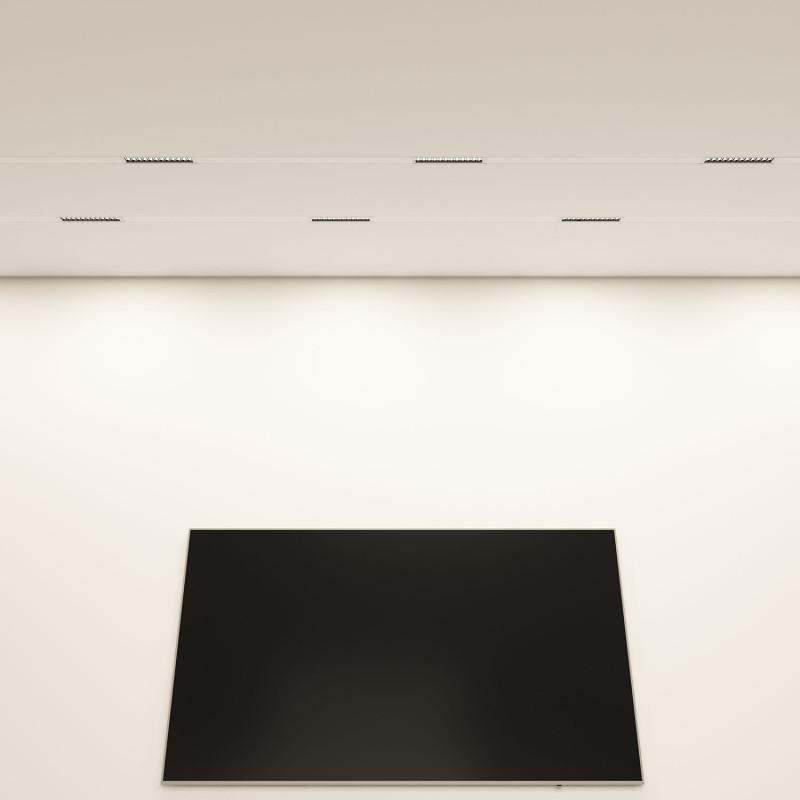  Светильник линейный SMART LENS 9Вт DIM 3000К-6000К бел. с черн. DENKIRS DK8001-WB фото в каталоге от BTSprom.by