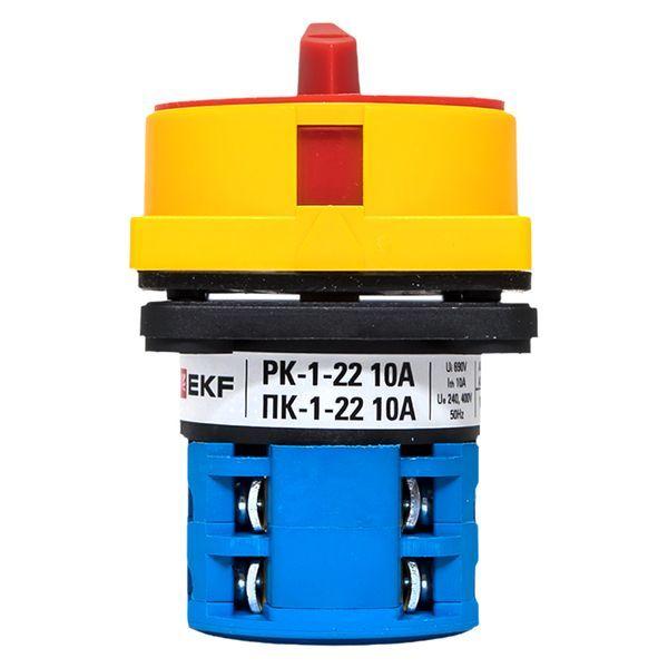  Переключатель кулачковый ПК-1-22 10А 2п "1-0-2" с блокировкой IP65 PROxima EKF pk-1-22-10-a65 фото в каталоге от BTSprom.by