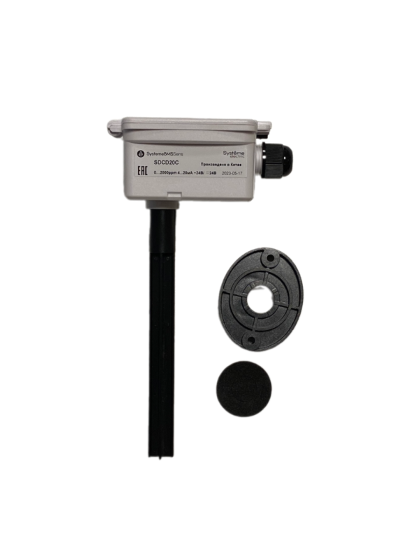  Датчик канальный CO2 4-20мА DO 145мм 24В SE SDC D20C фото в каталоге от BTSprom.by