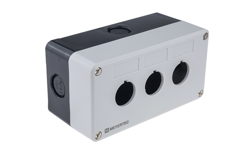 корпус кнопочного поста 3 отверстия mtb2-pe3 сер. овен 53103 от BTSprom.by