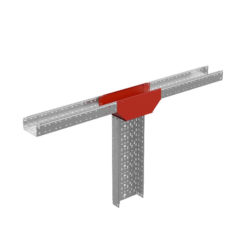 Переходник для ответвителя Т-образ. 80х100-150мм верт. с разворотом трассы на 90град. "ПЛЮС" (нижняя часть больше исходной) HD85 КМ PL18357 фото в каталоге от BTSprom.by