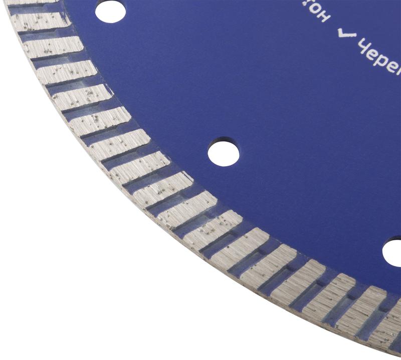  Диск отрезной алмазный сверхтонкий Супер-турбо мелкий зуб 230х3.0х10х22.2мм Cutop 65-23030 фото в каталоге от BTSprom.by