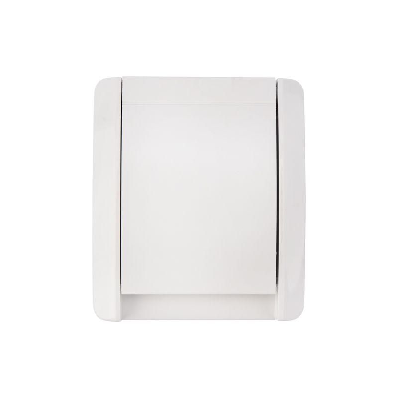  Розетка 1-м ОП INDUSTRIAL IP54 с заземл. керамика бел. Kranz KR-78-0814 фото в каталоге от BTSprom.by