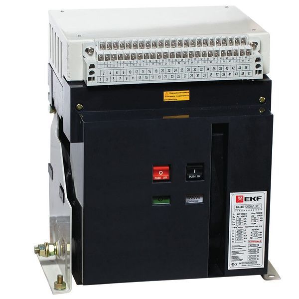 выключатель нагрузки 3п вн-45 3200/2500а стационарный ekf nt45-3200-2500 от BTSprom.by