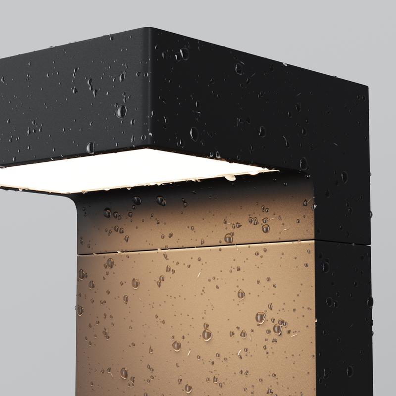  Светильник Barclay Street 9Вт 3000К IP54 ландшафтный Maytoni O013FL-L9B фото в каталоге от BTSprom.by